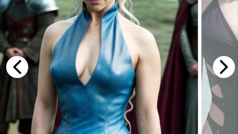 Emilia clarke looking like a doll in this outfit- see pic