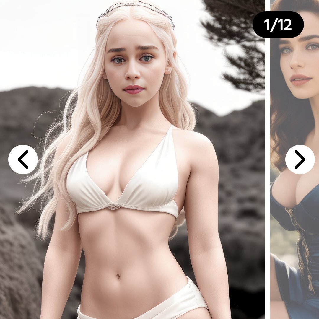 Emilia Clarke sexy figure viral