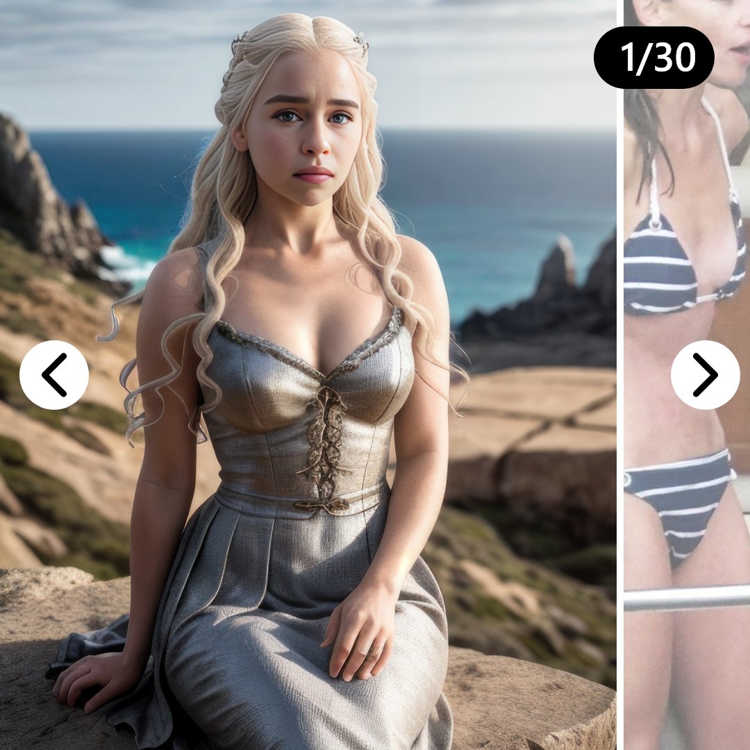 Emilia Clarke very cute pictures viral- see all…